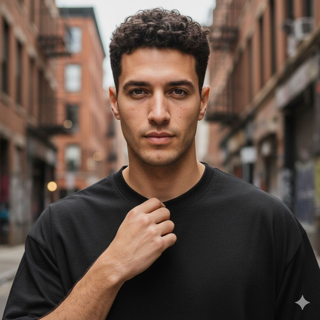 Oversize T-shirt Black