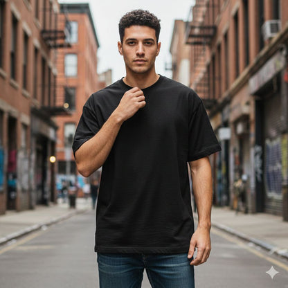 Oversize T-shirt Black