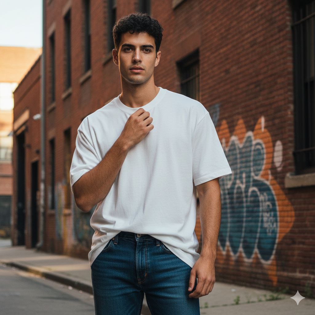 Oversize T-shirt White